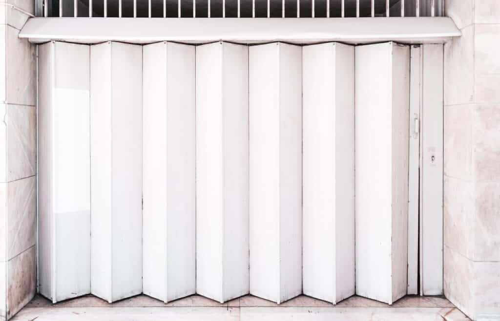 Accordion shutters