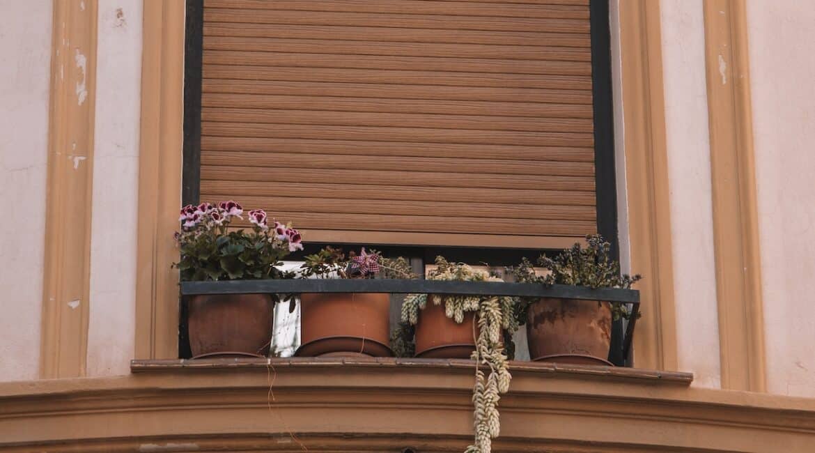damaged shutter