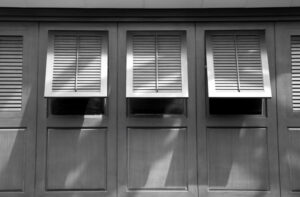 Bahama shutters documented for a Florida wind mitigation review